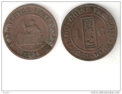 Indo-china 1 Cent 1894  Km 1   Fr+ - Sonstige & Ohne Zuordnung