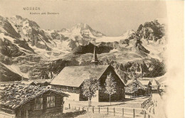 CH - MÜRREN - Kirchen Und Breithorn. - Mürren