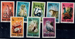 ROMANIA 1985 FAUNA MI No 4133-40 MNH VF!! - Unused Stamps