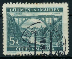 BÖHMEN MÄHREN 1939-1940 Nr 57a Gestempelt X826962 - Usados