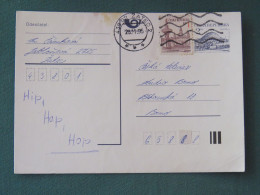 Czech Republic 1995 Stationery Postcard Hora Rip Mountain Sent Locally - Storia Postale