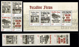 Australia 2013 Headline News  Set + Minisheet + Self-adhesives MNH - Mint Stamps