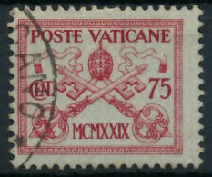 VATIKAN 1929 Nr 7 Gestempelt X3C236E - Used Stamps