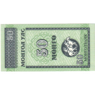 Billet, Mongolie, 50 Mongo, KM:51, NEUF - Mongolia