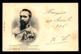 06 - MOUGINS - PORTRAIT DU COMMANDANT LAMY NE A MOUGINS EN 1858 TUE EN AFRIQUE AU COMBAT EN 1900 - Mougins
