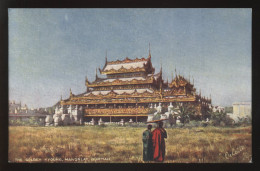 BIRMANIE - BURMA - MYANMAR - THE GOLDEN KYOUNG MANDALAY - RAPHAEL TUCK OILETTE N°7238 - Myanmar (Burma)