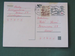 Czech Republic 1997 Stationery Postcard 3 + 1 Kcs Sent Locally - Cartas & Documentos