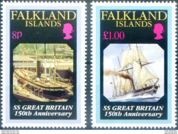Nave "Great Britain" 1993. - Islas Malvinas
