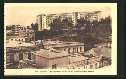 CPA Alger, Les Nouveaux Batiments Du Gouvernement Général  - Algiers