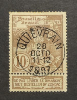COB 72 : Belle Oblitération Quiévrain - 1894-1896 Exhibitions