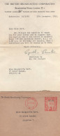 Personal Meeting With CBE Val Gielgud 1952 BBC Hand Signed Letter - Historische Personen