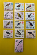 Gambia 1966 Birds Vogel Kingfisher Duck Fauna MNH Definitive Complete Set - Collections, Lots & Series