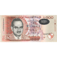Maurice, 500 Rupees, 2007, 2007, NEUF - Maurice