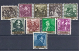 LOTE 2000  ///  (C060)  ESPAÑA  1959   - EDIFIL 1238/47** MNH     DIEGO VELAZQUEZ. - Ongebruikt