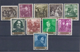 LOTE 2000  ///  (C060)  ESPAÑA  1959   - EDIFIL 1238/47** MNH     DIEGO VELAZQUEZ. - Unused Stamps