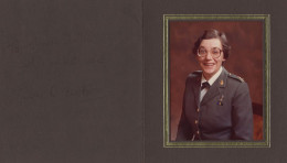 Jean Blackwood First Army Woman Commander Hand Signed Photo - Historische Personen