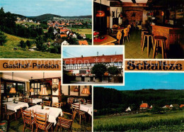 73845024 Schreufa Gasthof Pension Schultze Bar Gaststube Panorama Schreufa - Frankenberg (Eder)