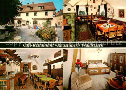 73844940 Waldsassen Cafe Restaurant Ratsstueberl Gaststube Bar Zimmer Waldsassen - Waldsassen