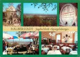 72953364 Halberstadt Jagdschloss Spiegelsberge Fass Freiterrasse Gaststaette Hal - Halberstadt