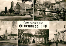 72953169 Oldenburg Niedersachsen Bahnhof Kanal Schlossplatz Lappan Wahrzeichen G - Oldenburg