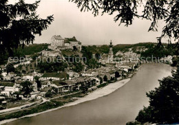 72952917 Burghausen Salzach Stadtpanorama Mit Burg Burghausen - Burghausen