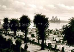 72952675 Laboe Strandweg Mit Segelschulschiff Gorch Fock Laboe - Laboe