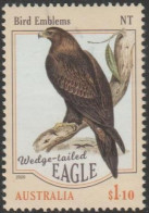 AUSTRALIA - USED - 2020 $1.10 Bird Emblems Of Australia - Wedge-tailed Eagle, Northern Territory - Gebraucht