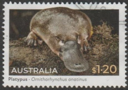 AUSTRALIA - USED - 2022 $1.20 Native Animals - Platypus - Used Stamps