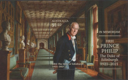 AUSTRALIA - USED - 2022 $1.10 In Memoriam HRH Prince Philip, The Duke Of Edinburgh Souvenir Sheet - Usados