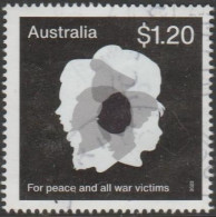AUSTRALIA - USED - 2023 $1.20 Poppies Of Remembrance - White - For Peace And All War Victums - Usados