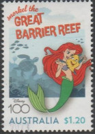 AUSTRALIA - USED - 2023 $1.20 100 Years Of Disney - The Little Mermaid - Gebraucht