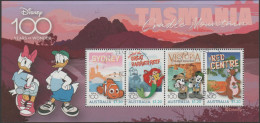 AUSTRALIA - USED - 2023 $4.80 One Hundred Years Of Disney Souvenir Sheet - Gebraucht