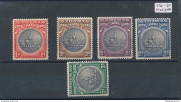 1930 BAHAMAS  - SG 126/130 , 5 Valori , Trecentenary Of Colony ,  MNH** - Sonstige & Ohne Zuordnung