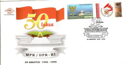 Indonesia 1995, MPR / DPR - RI, FDC - Indonésie