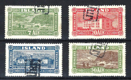 ISLANDE - VUES - 1925 - OBLITÉRÉS - Used Stamps