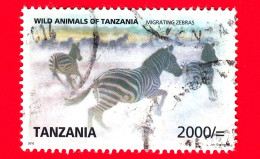 TANZANIA - Usato - 2009 (2010) - Animali Selvatici - La Zebra Di Grant - 2000/= - Tanzania (1964-...)