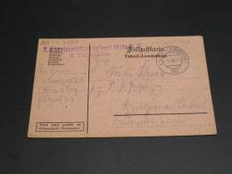 Austria 1915 Fieldpost Postcard *33567 - Other & Unclassified