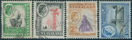 Rhodesia And Nyasaland 1959 SG18-22 Industry Grave (4) FU - Rhodesia & Nyasaland (1954-1963)