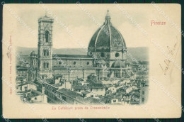 Firenze Città Cattedrale SCOLLATA Rilievo Cartolina WX0335 - Firenze