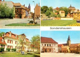 72945859 Sondershausen Thueringen Wilh Pieck Str Schloss HOG Zum Possen Rathaus  - Sondershausen