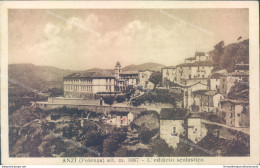 Ae77 Cartolina Anzi L'edificio Scolastico Provincia Di Potenza - Potenza