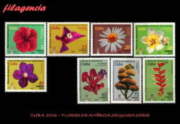 CUBA MINT. 2016-23 FLORA. FLORES DE AMÉRICA. SEGUNDA SERIE - Ongebruikt