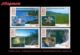 CUBA MINT. 2016-32 PARQUE NACIONAL DESEMBARCO DEL GRANMA. FLORA & FAUNA - Ongebruikt