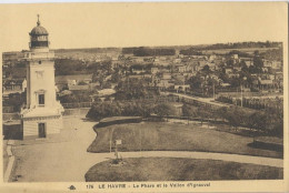 76351 01 27+16 - LE HAVRE - LE PHARE ET LE VALLON D'IGNAUVAL - Cap De La Hève