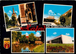 72941374 Herford Muensterkirche Theater Hallenbad Johanniskirche  Herford - Herford