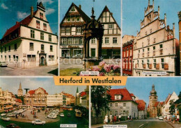 72941373 Herford Neuer Markt Poeppelmann-Haus Alter Markt Radewiger Kirche  Herf - Herford