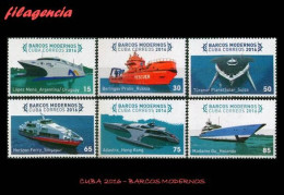 CUBA MINT. 2016-39 BARCOS MODERNOS - Ongebruikt