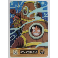 One Piece Gummy Card No88 Luffy & Jiro & Sanji - Autres & Non Classés