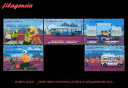 CUBA MINT. 2016-44 JORNADA NACIONAL POR LA SEGURIDAD VIAL - Ungebraucht