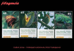 CUBA MINT. 2016-45 PARQUE NACIONAL PICO TURQUINO. FLORA & FAUNA - Unused Stamps